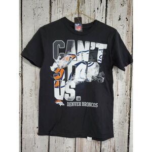NFL Apparel Youth Medium Denver Broncos Short Sleeve Tee‎ Shirt T-Shirt NEW